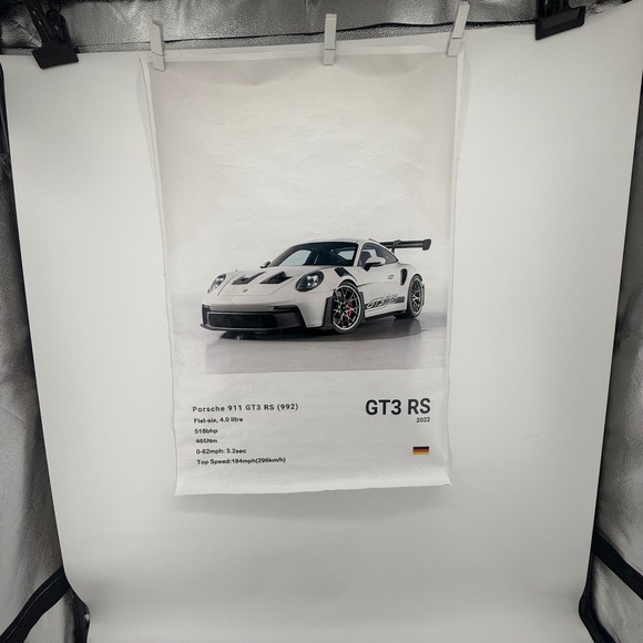 Other - Porsche 911 GT3 RS 992 2022 Car‎ Poster Print Art Decor 2109 Canvas